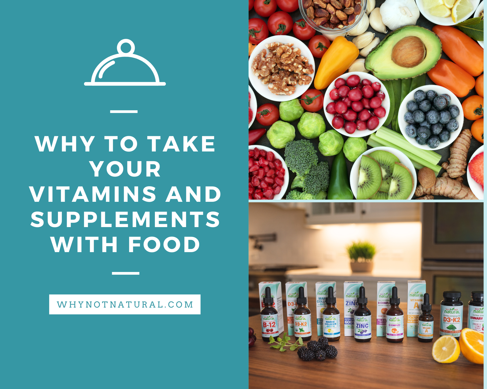 take your vitamins and supplements with food