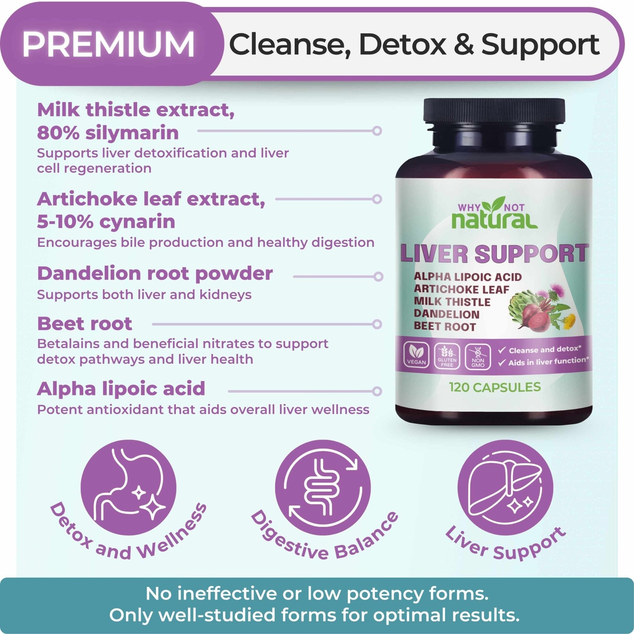 5-in-1 Liver Health Formula - WhyNotNatural