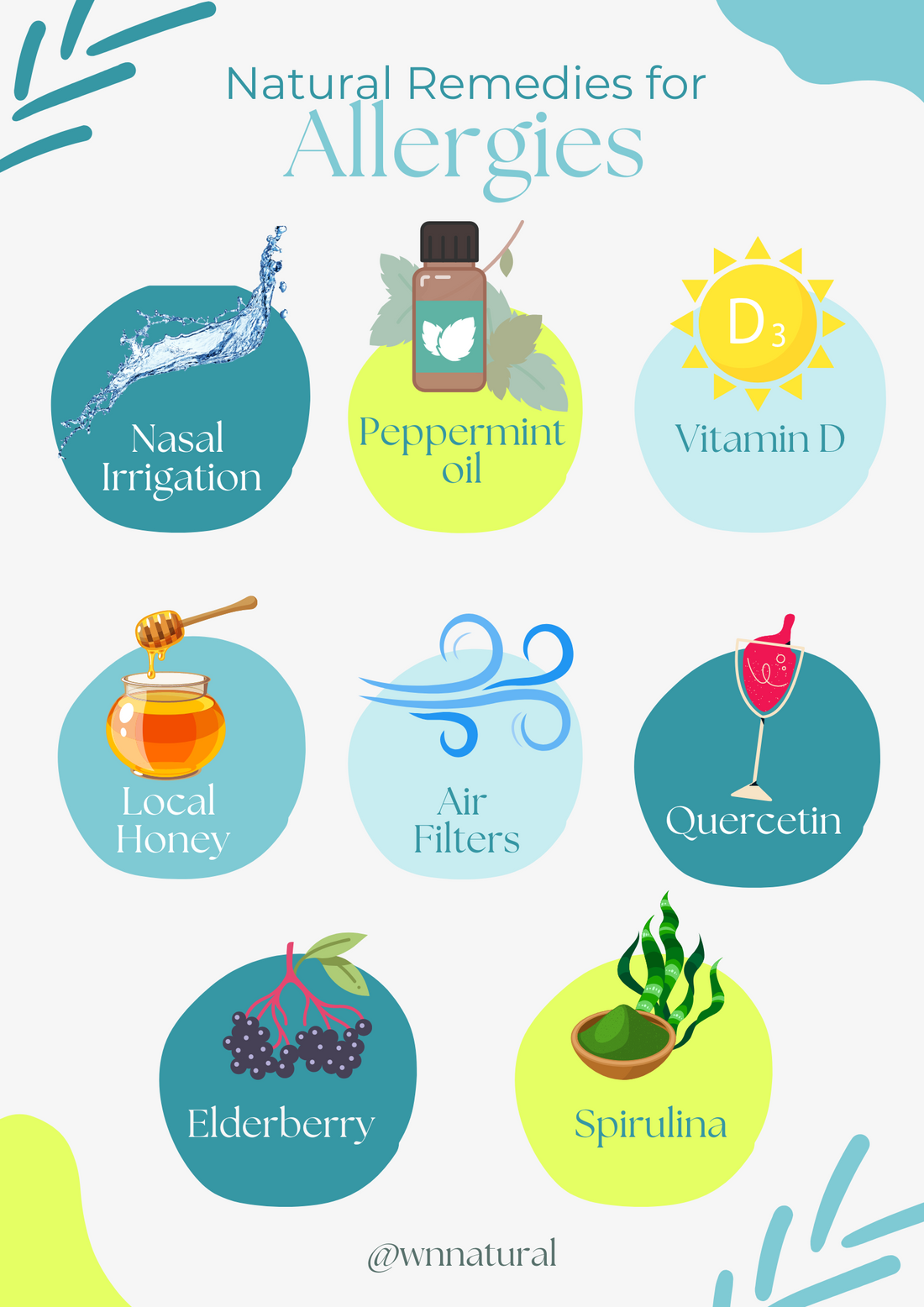 Natural remedies for allergies