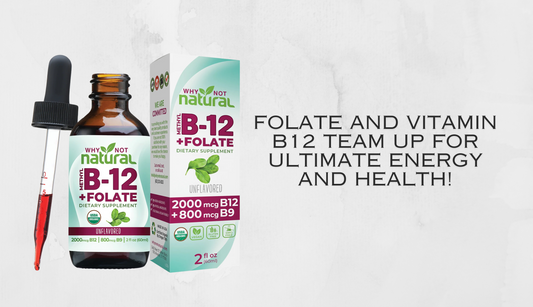 Boost your energy with folate and vitamin B12 for optimal health.