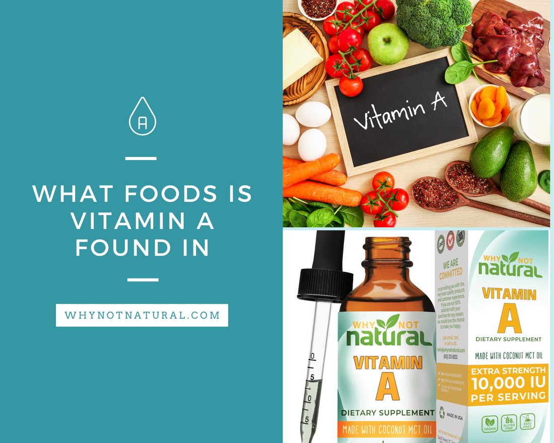 What foods is vitamin A found