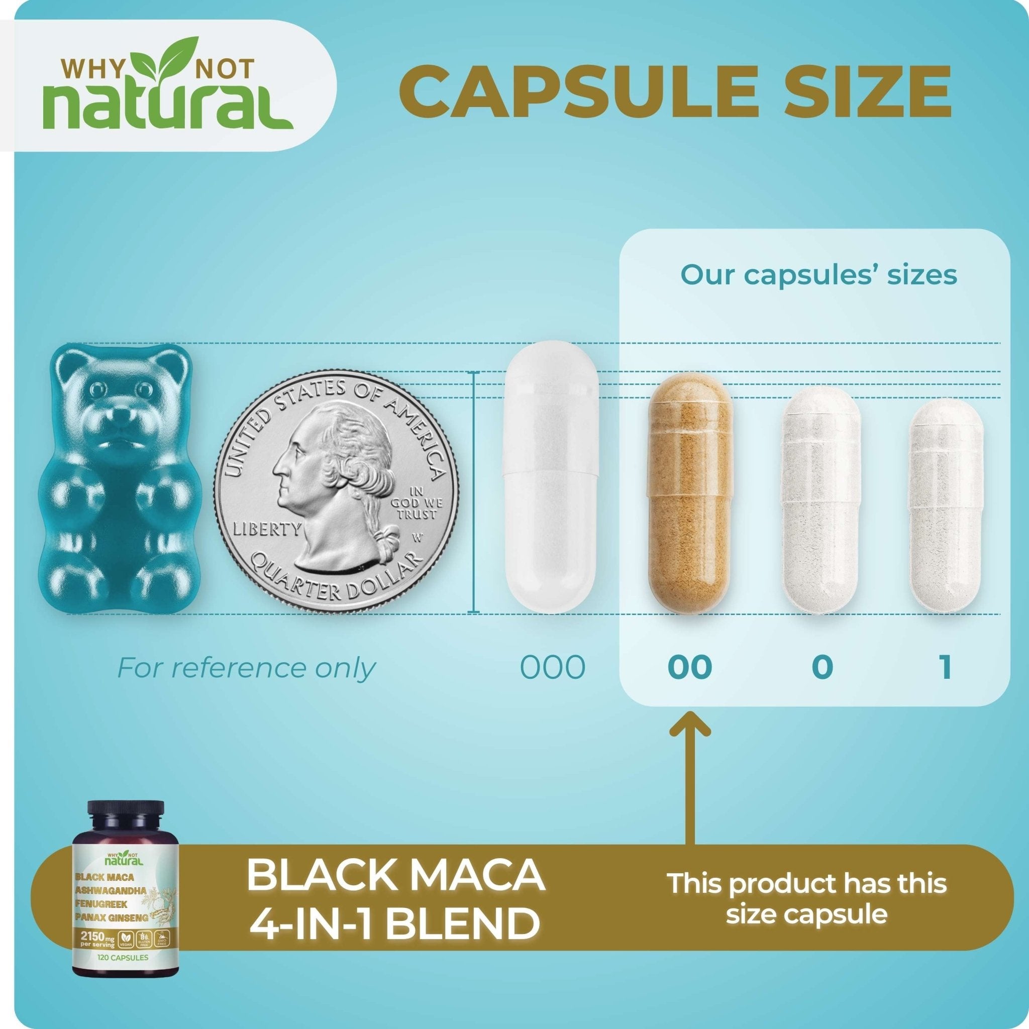 4-in-1 Black Maca+ Blend - WhyNotNatural