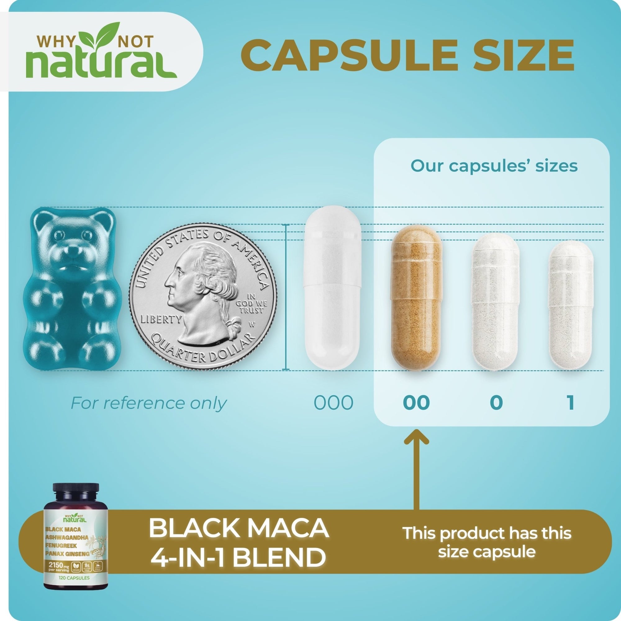 4 - in - 1 Black Maca+ Blend - WhyNotNatural