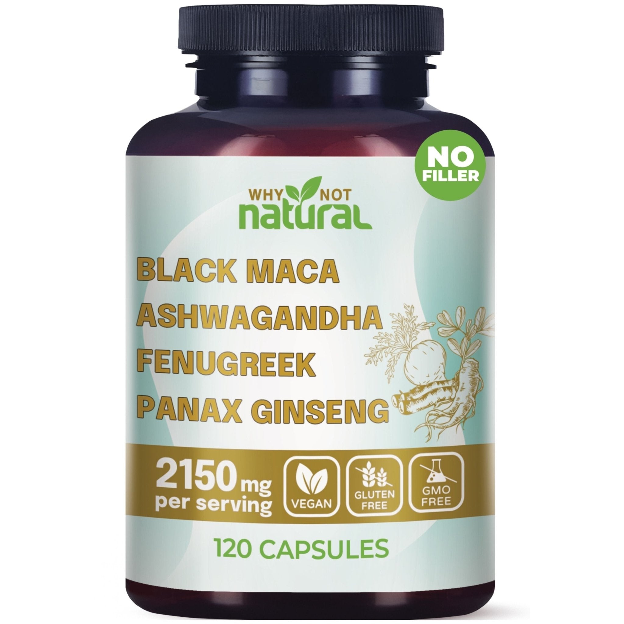 4-in-1 Black Maca+ Blend - WhyNotNatural