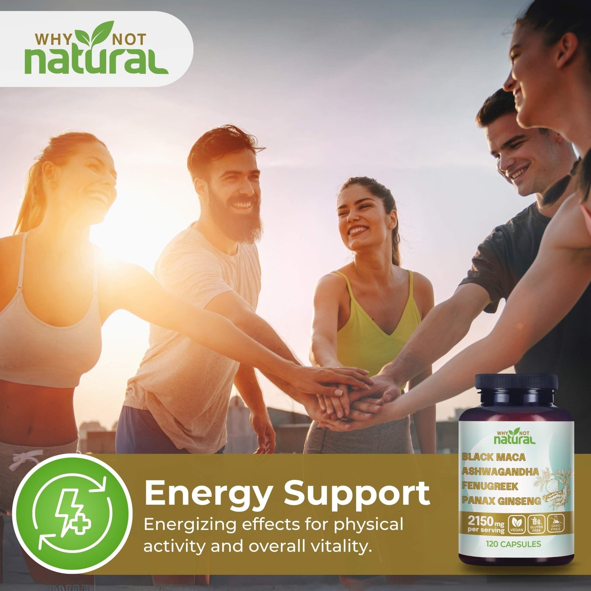 4-in-1 Black Maca+ Blend - WhyNotNatural