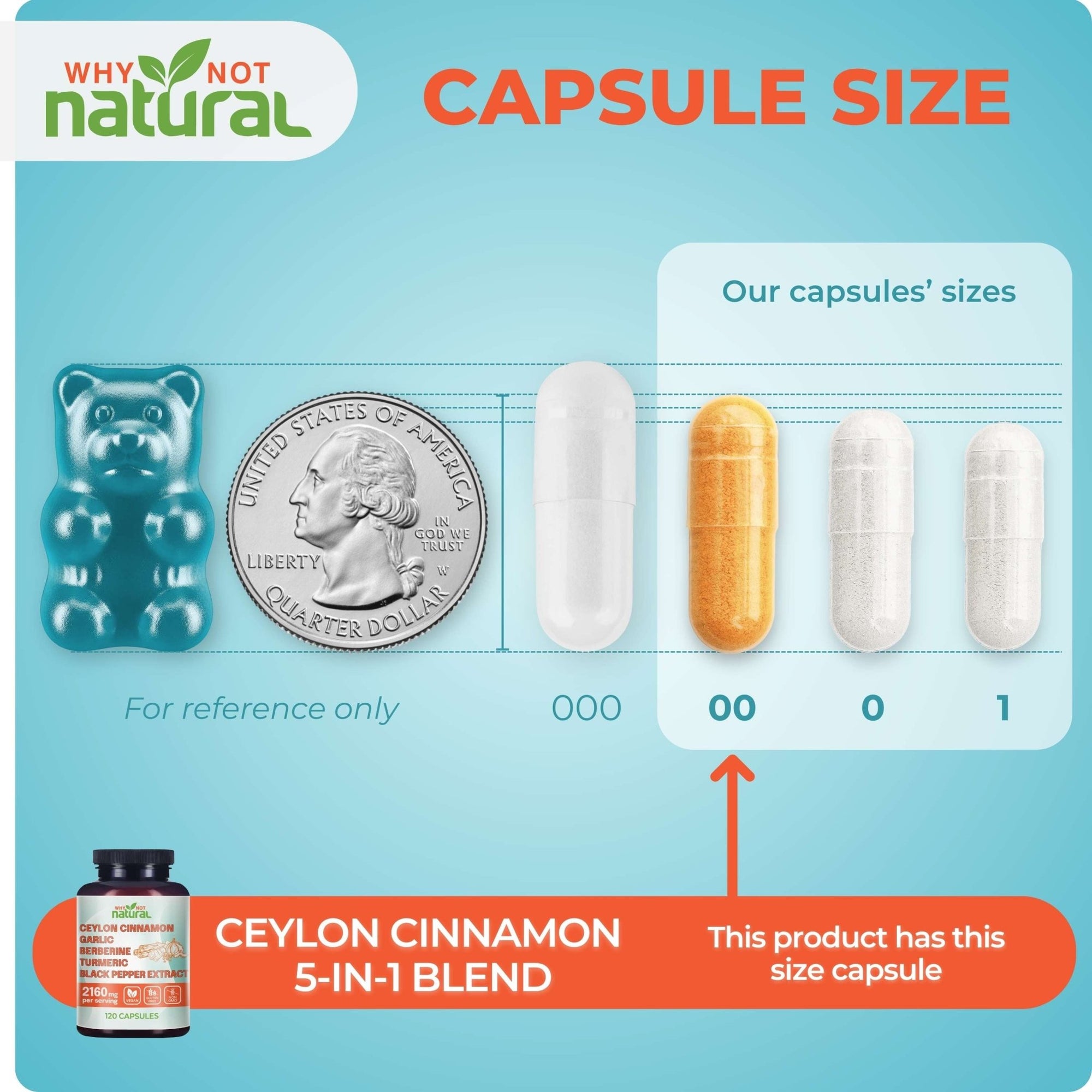 5-in-1 Ceylon Cinnamon+ Blend - WhyNotNatural