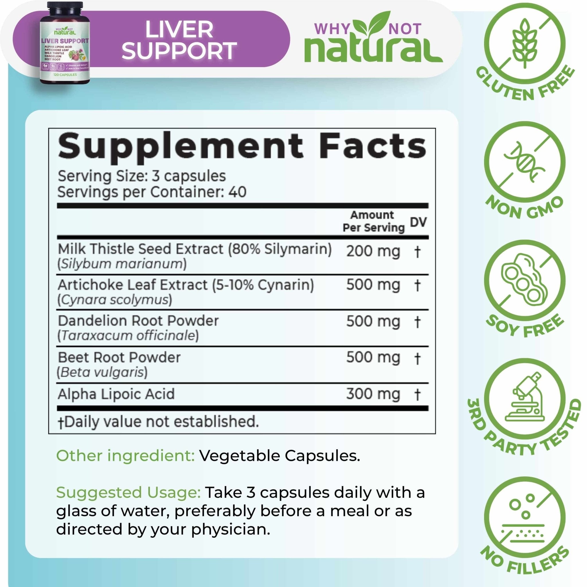 5-in-1 Liver Health Formula - WhyNotNatural
