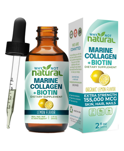 Liquid Marine Collagen Drops plus Biotin