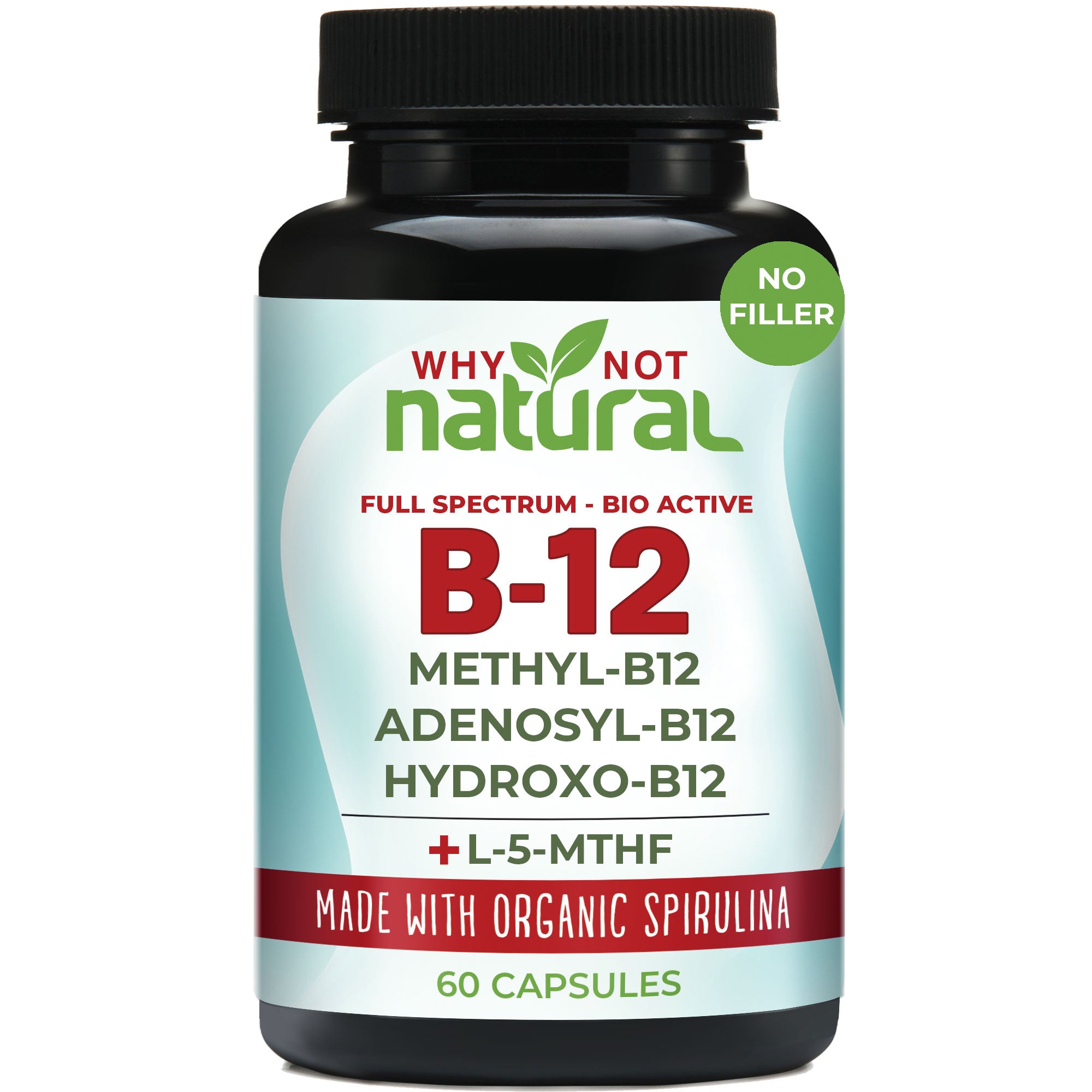 Vitamin B12 Full-Spectrum Capsules with Methylfolate