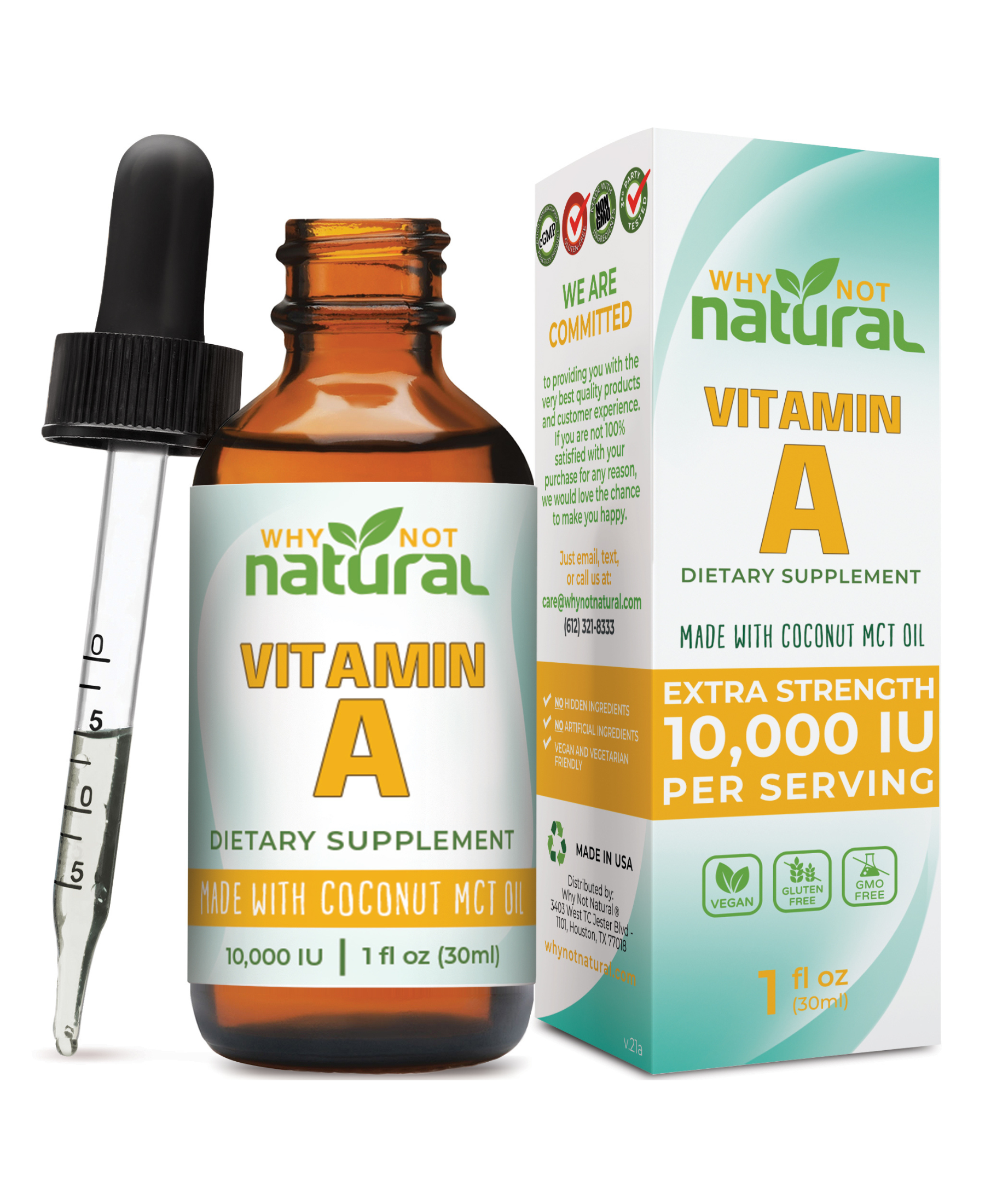 Liquid Vitamin A (10,000 IU)