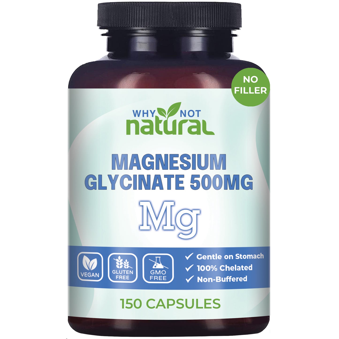 Magnesium Glycinate 500 mg Capsules