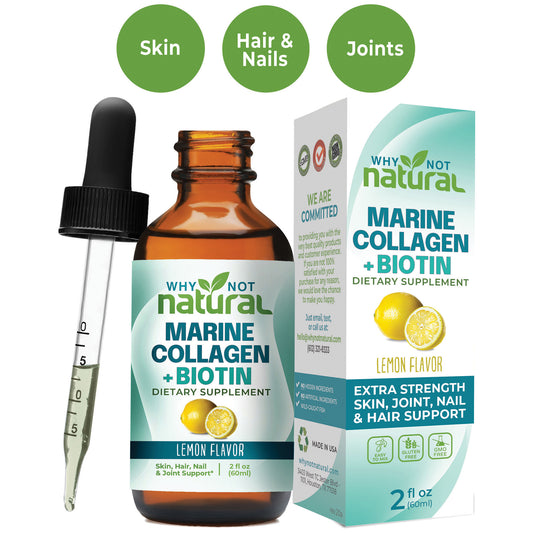 Liquid Marine Collagen Drops plus Biotin