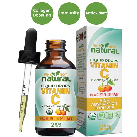 Organic Liquid Vitamin C Drops