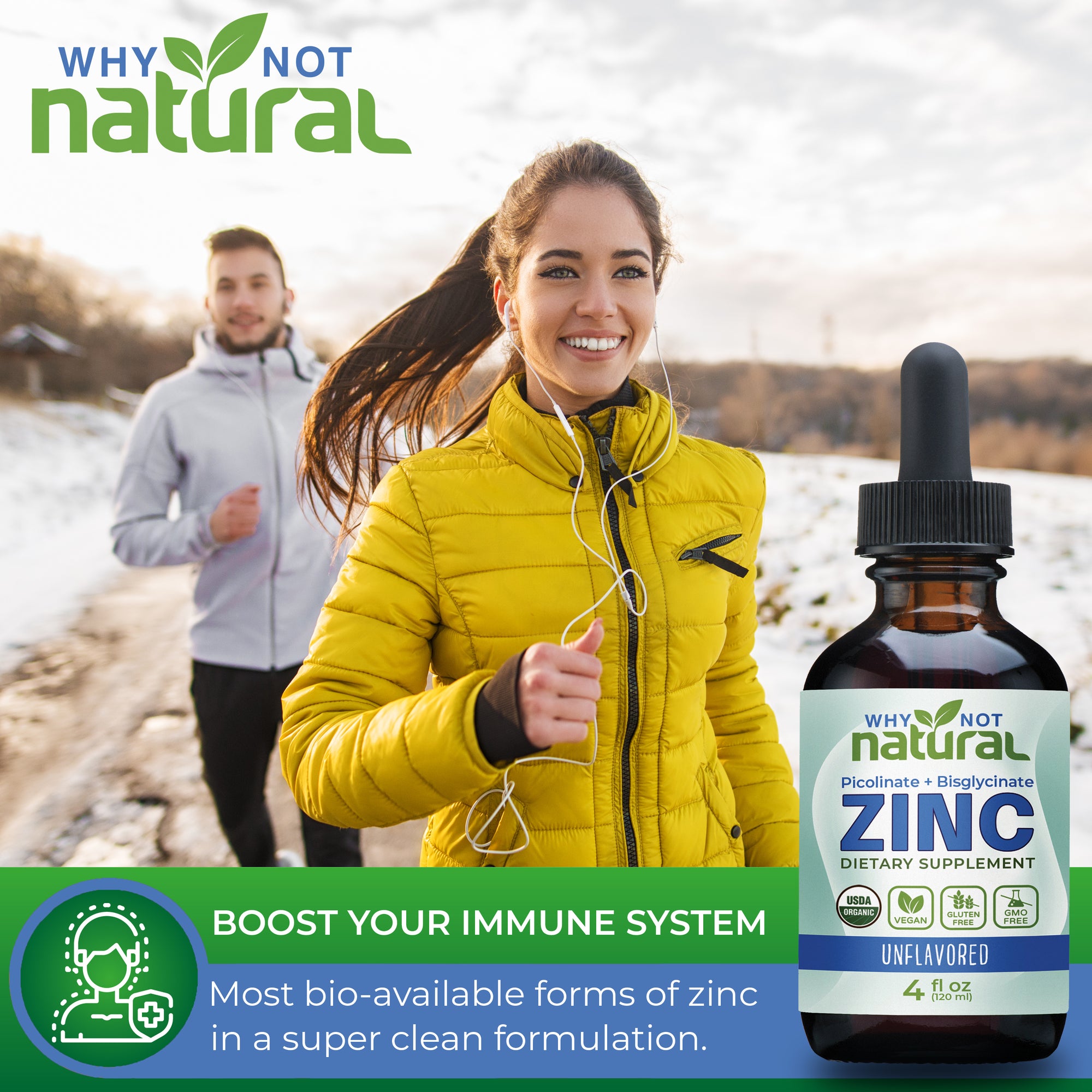 BOOST YOUR IMMUNE SYSTEM: Most bio-available forms of zinc in a super clean formulation.