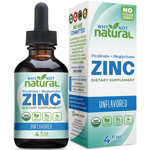 Liquid Zinc Picolinate + Bisglycinate