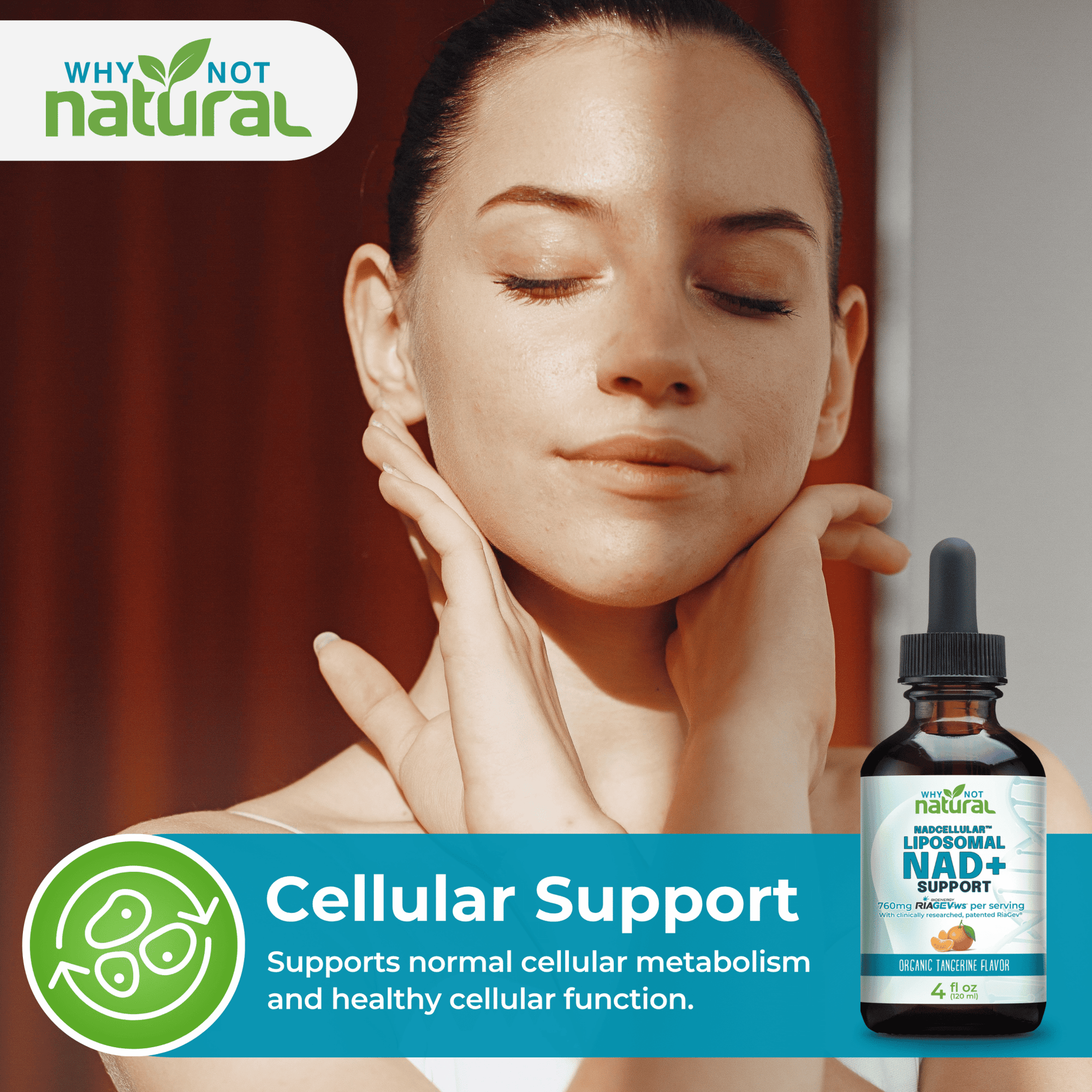 Liposomal NAD+ Booster - WhyNotNatural