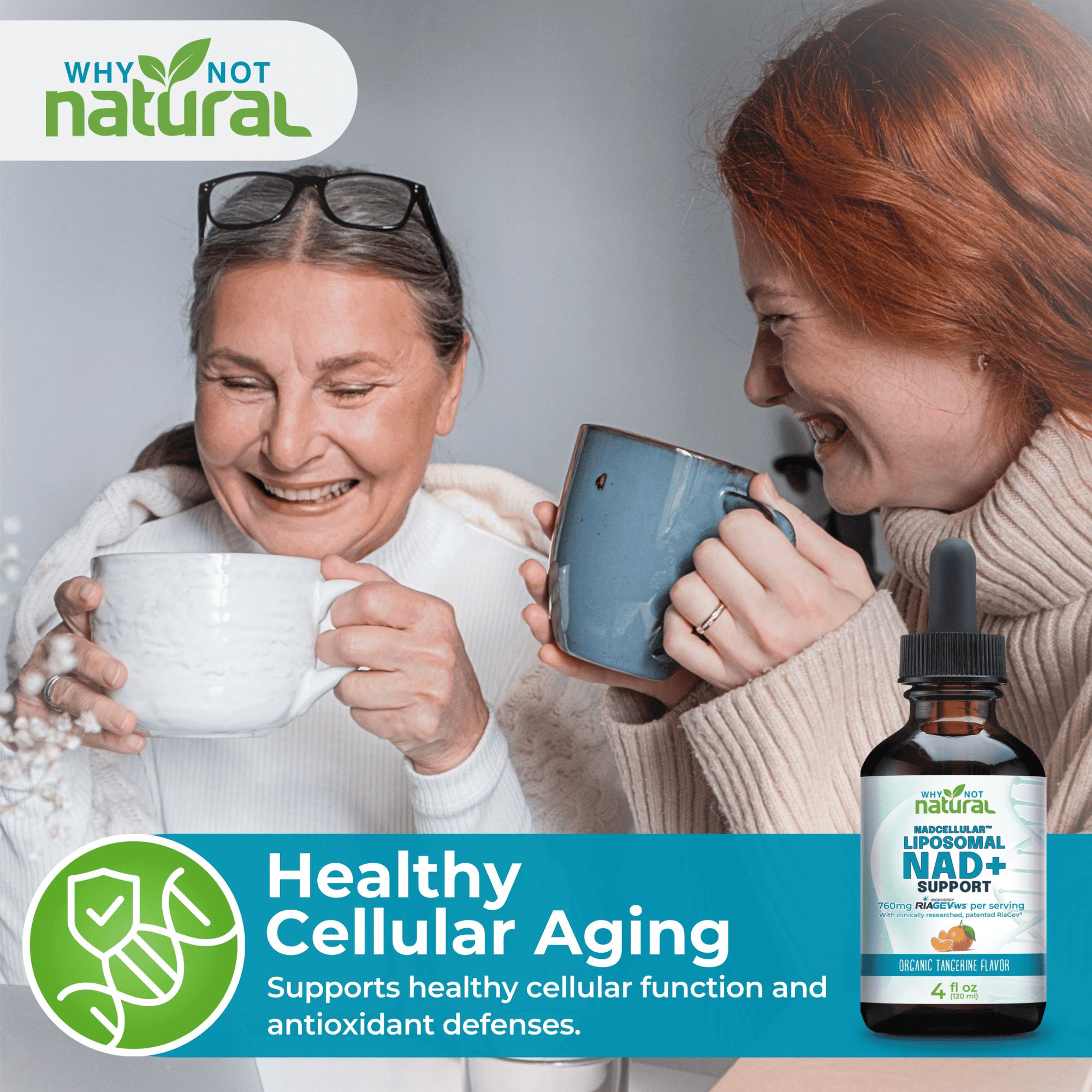 Liposomal NAD+ Booster - WhyNotNatural