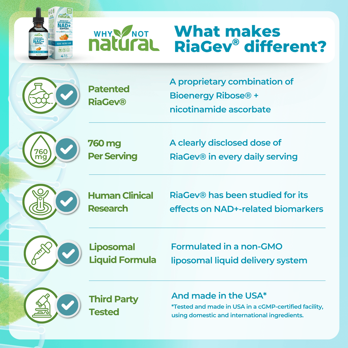 Liposomal NAD+ Support - WhyNotNatural
