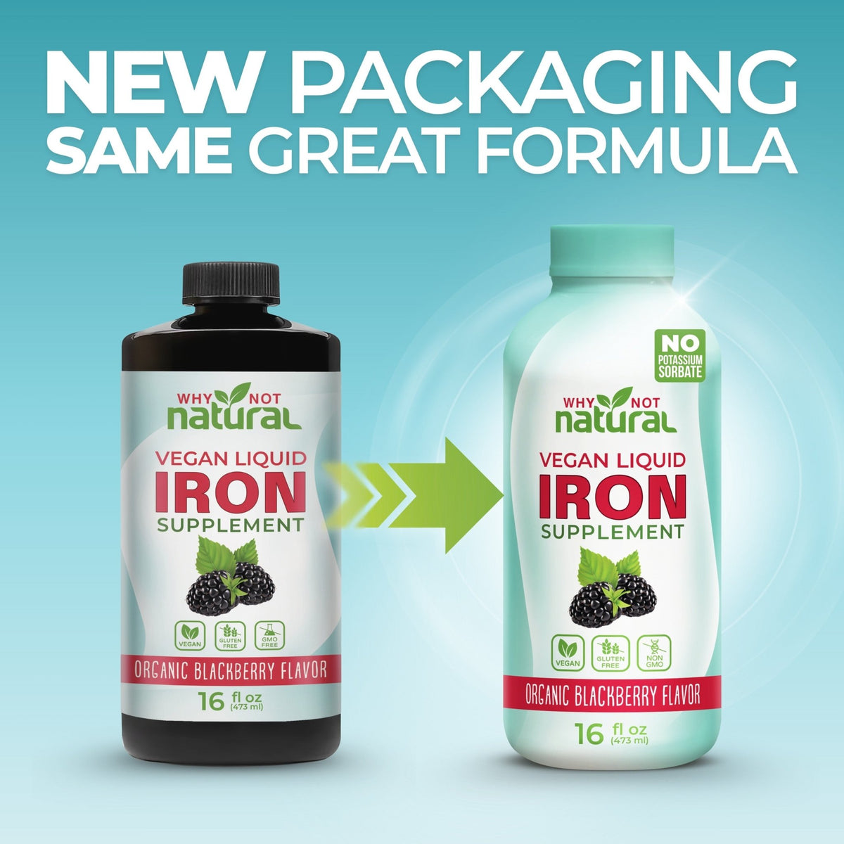 Liquid Iron Bisglycinate - WhyNotNatural