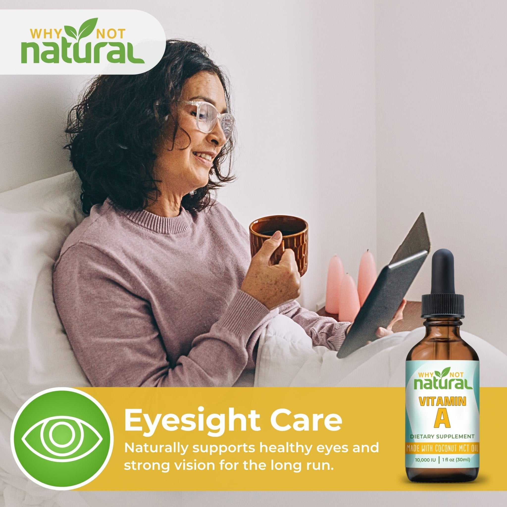 Liquid Vitamin A (10,000 IU) - WhyNotNatural