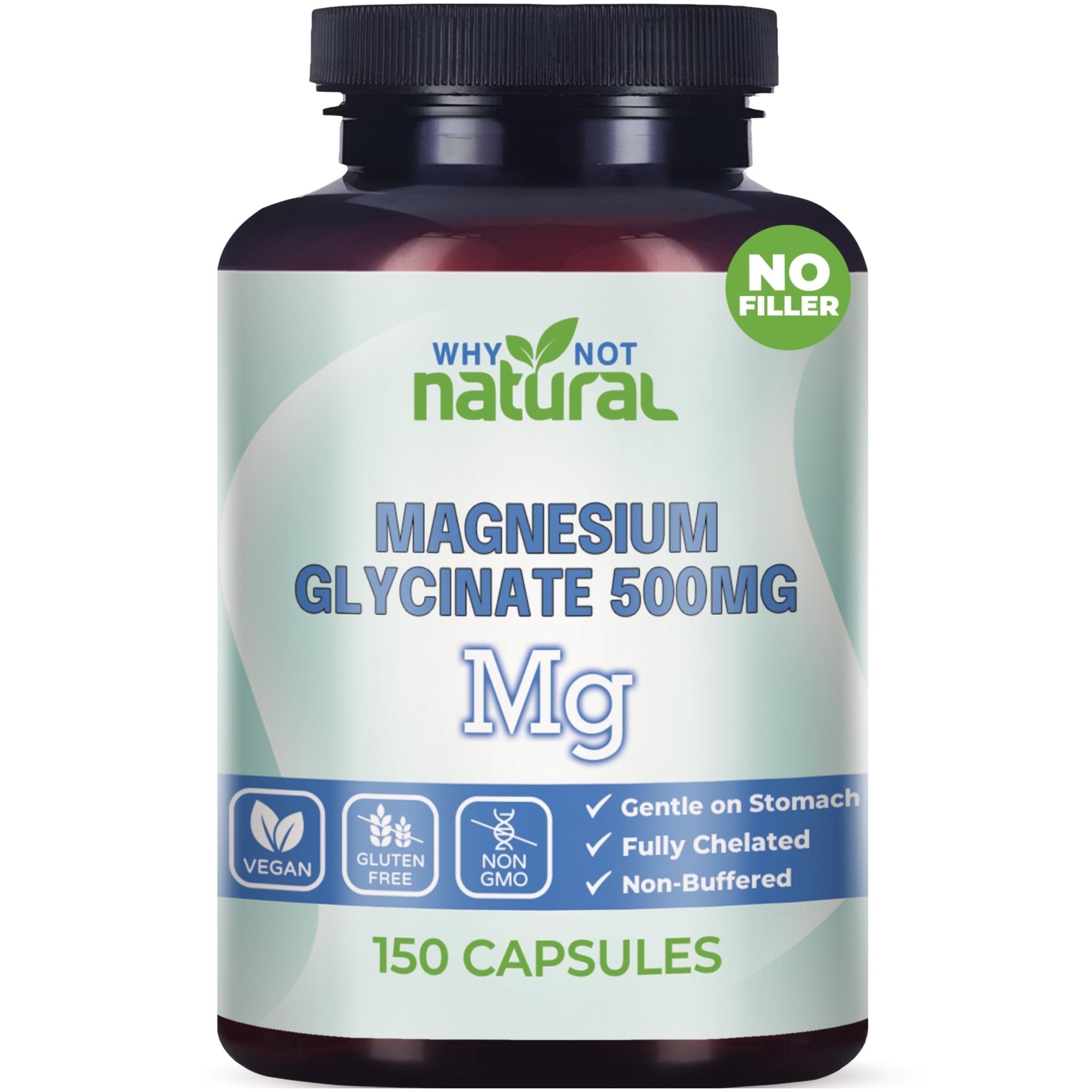 Magnesium Glycinate 500mg - WhyNotNatural
