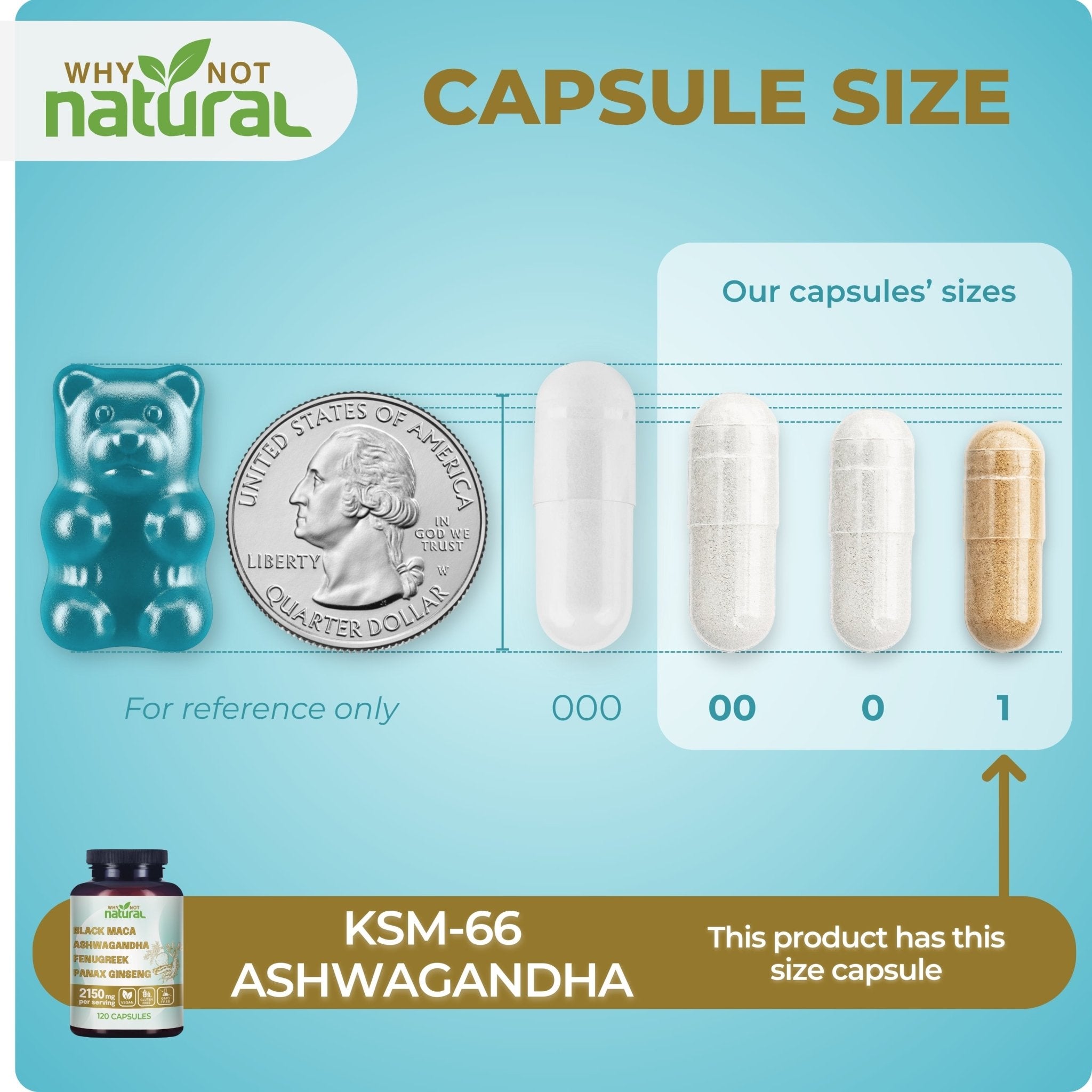 Organic Ashwagandha, KSM 66 - WhyNotNatural