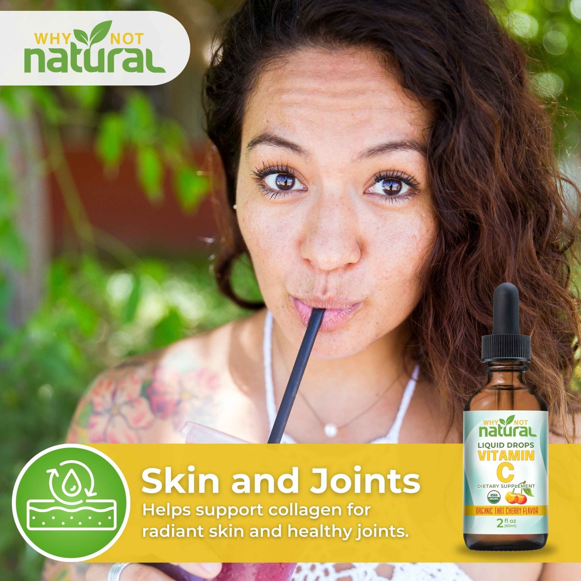 Organic Liquid Vitamin C - WhyNotNatural