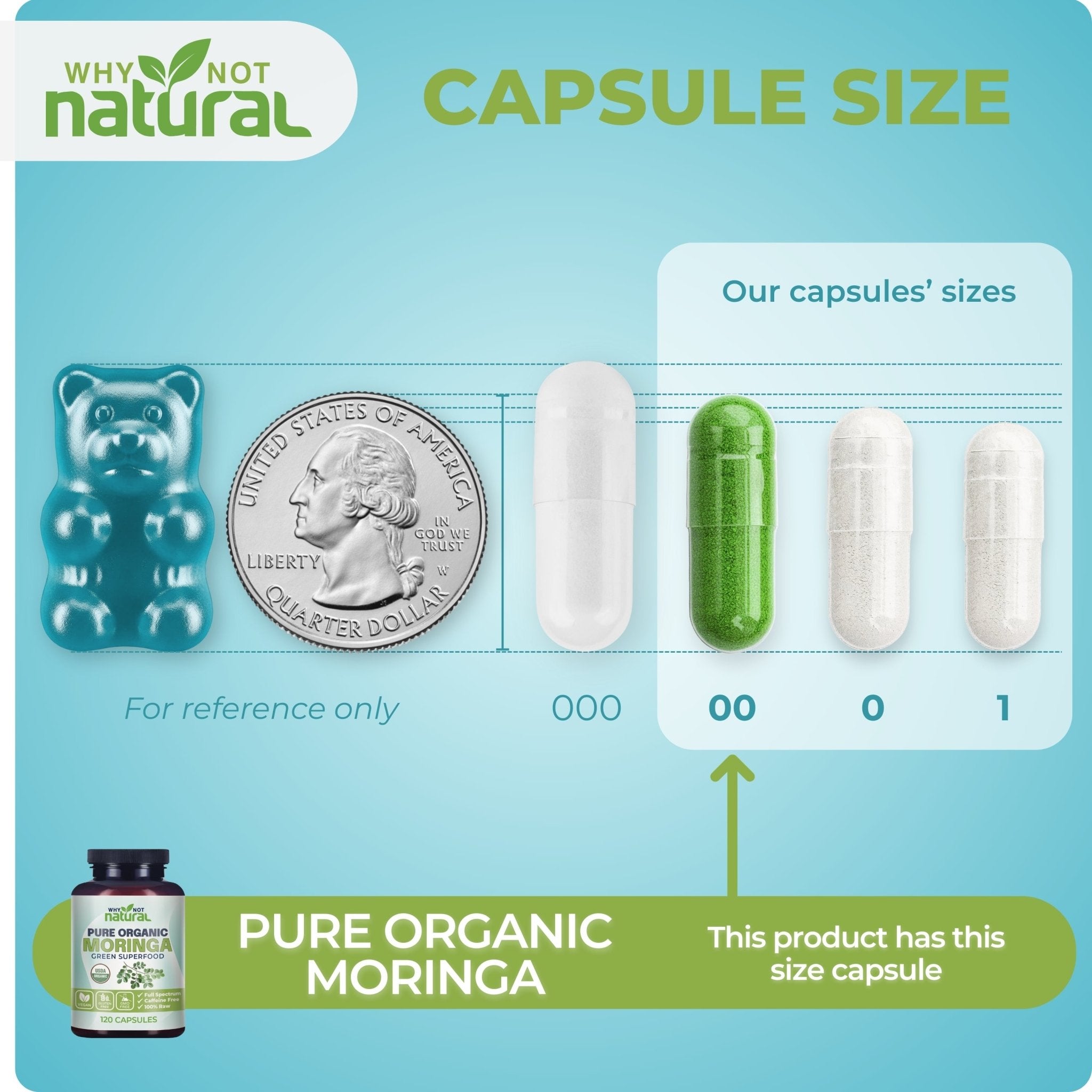 USDA Organic Moringa - WhyNotNatural