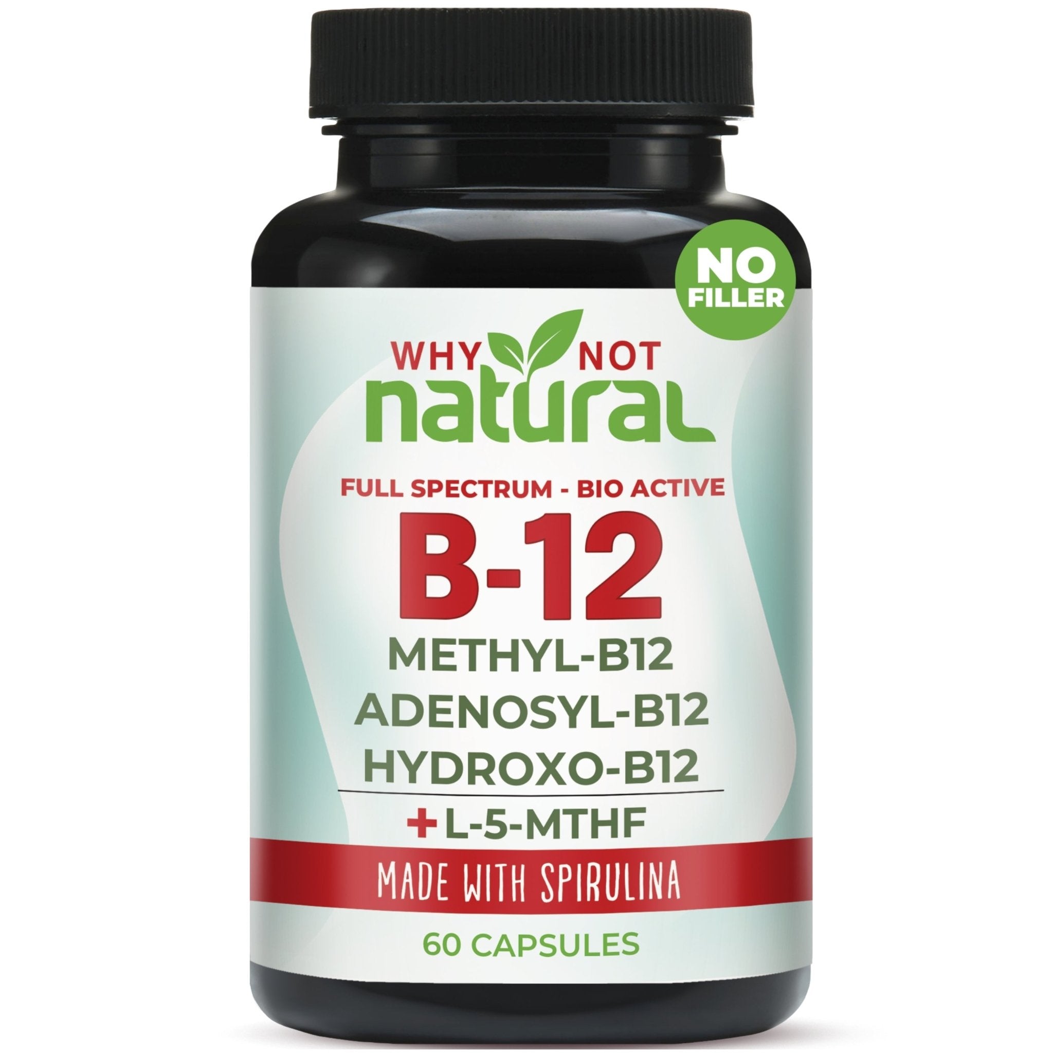 Vitamin B12 Full-Spectrum Capsules - WhyNotNatural